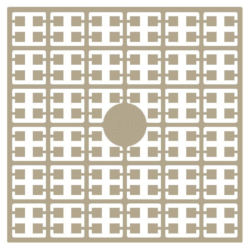 Pixel Hobby matje - 229 Vaalbruin