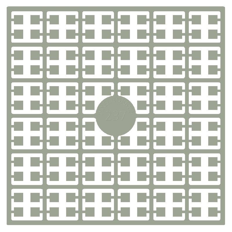 Pixel Hobby matje - 237 Bevergrijs licht