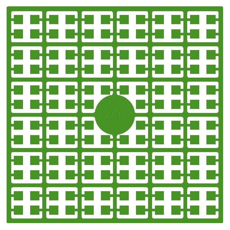 Pixel Hobby matje - 246 Voorjaarsgroen