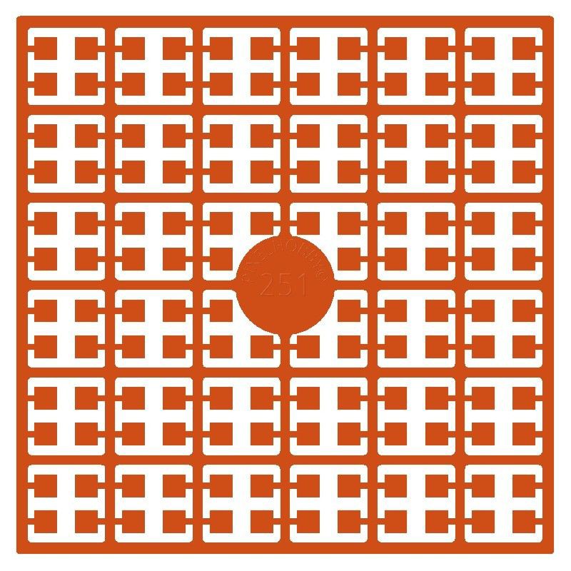 Pixel Hobby matje - 251 Oranje