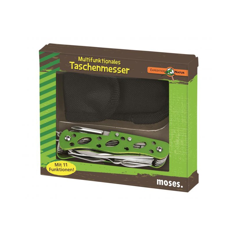 Moses, Expeditie Natuur Multi functioneel zakmes