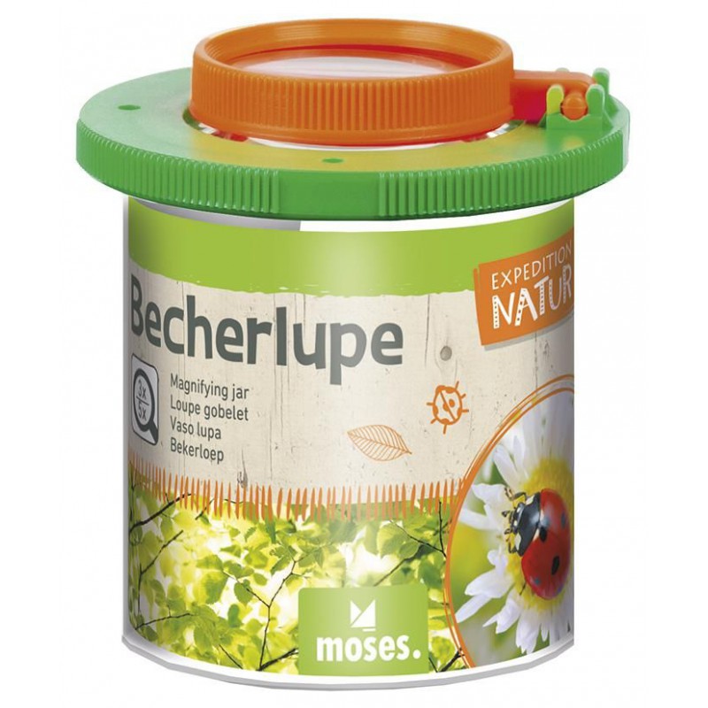 Moses, Expeditie Natuur beker met loep en draagriem