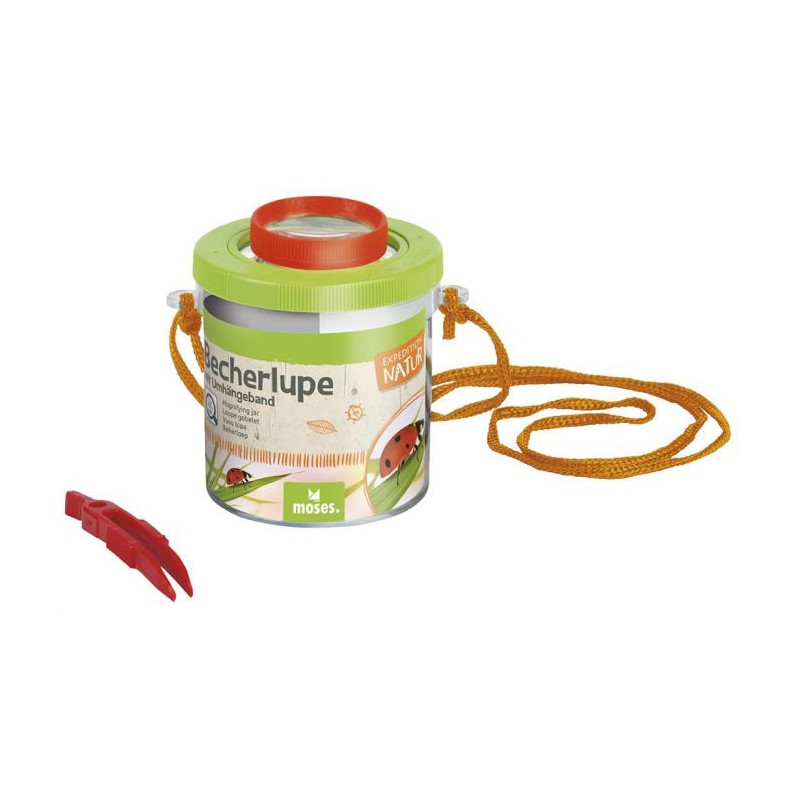 Moses, Expeditie Natuur beker met loep en draagriem