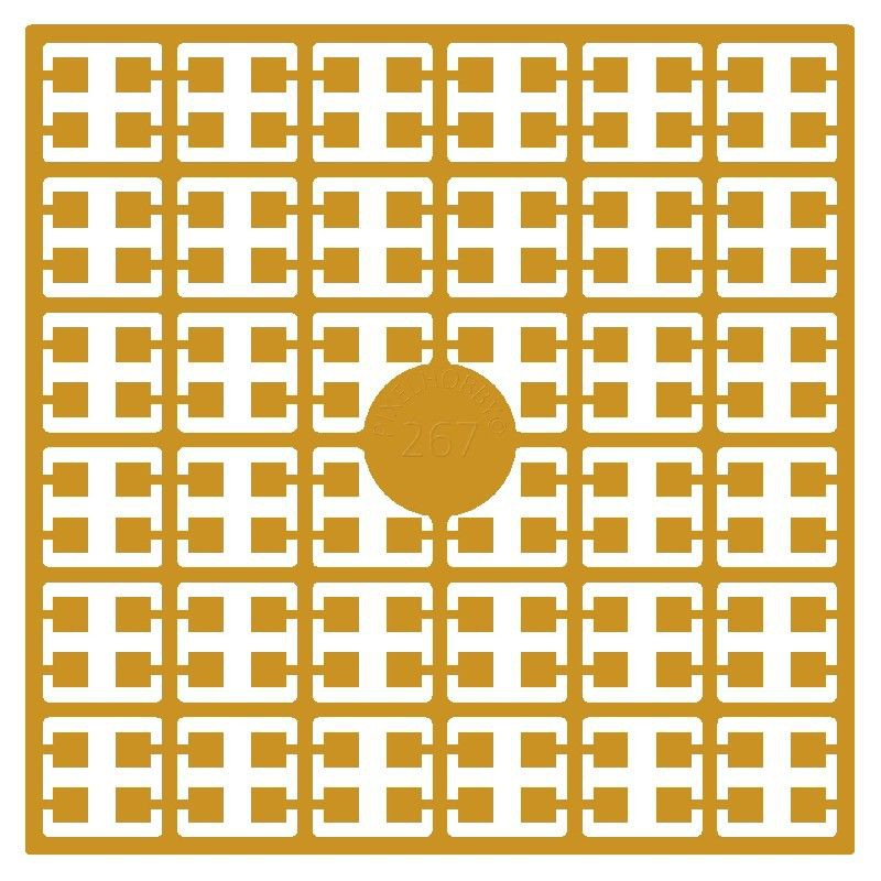 Pixel Hobby matje - 267 Mandarijnoranje licht