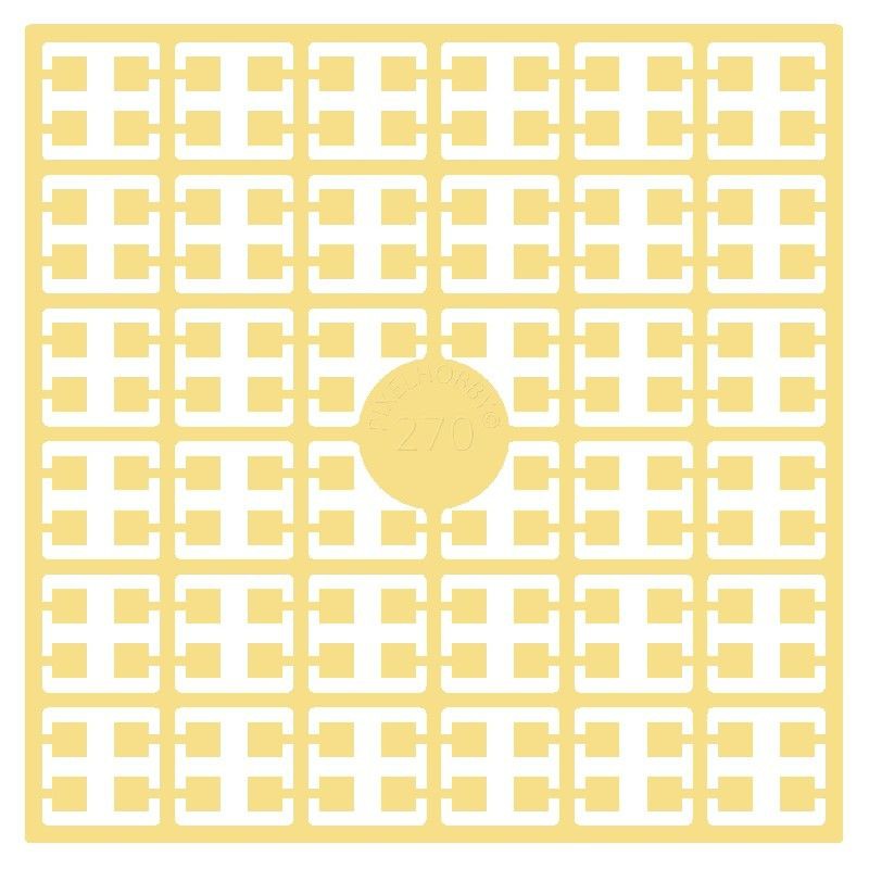 Pixel Hobby matje - 270 Bleekgeel