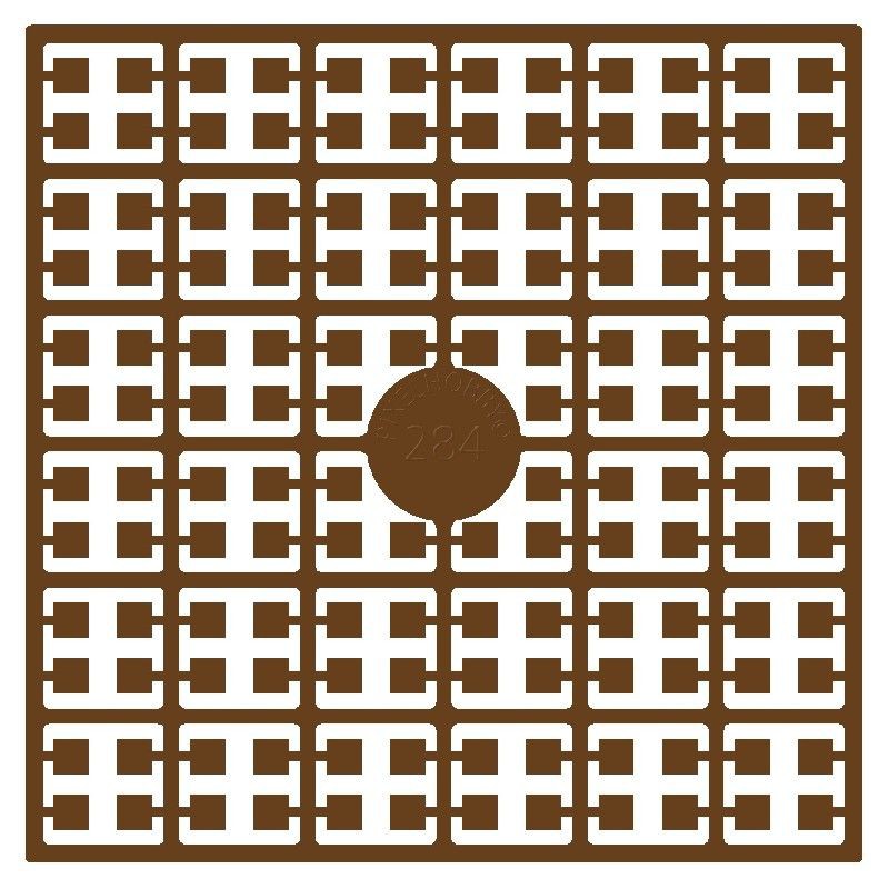 Pixel Hobby matje - 284 Bruin