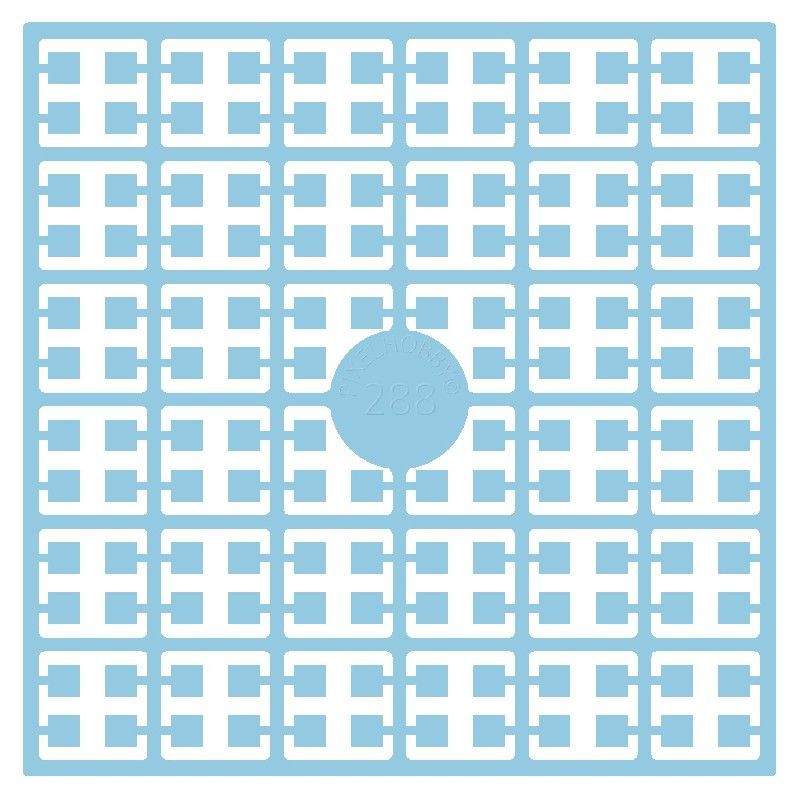 Pixel Hobby matje - 288 Vergeetmeniet blauw