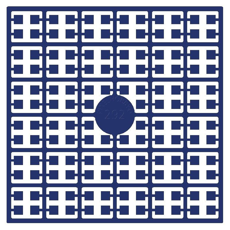 Pixel Hobby matje - 292 Koningsblauw donker