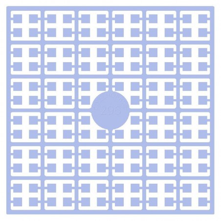 Pixel Hobby matje - 296 Korenbloemblauw licht