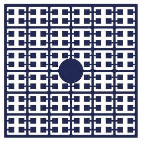 Pixel Hobby matje - 311 Koningsblauw heel donker