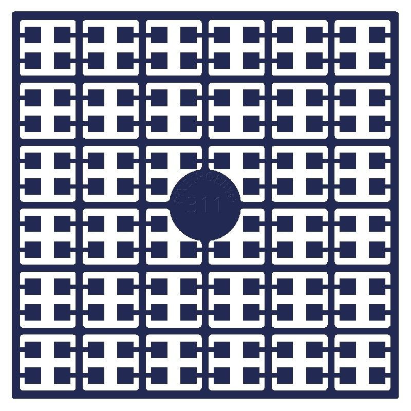 Pixel Hobby matje - 311 Koningsblauw heel donker