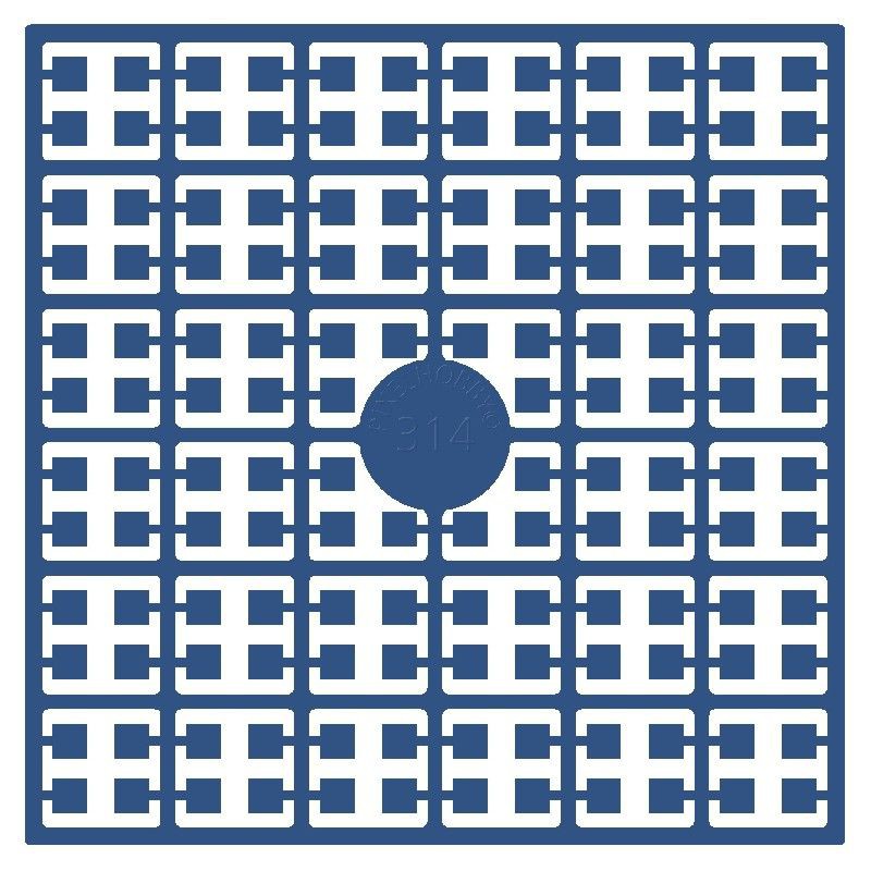 Pixel Hobby matje - 314 Fjordblauw