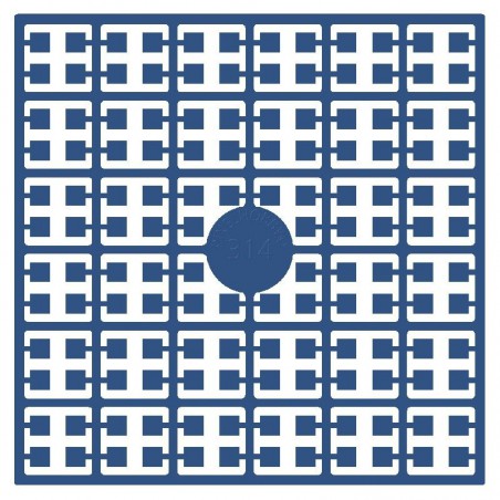 Pixel Hobby matje - 314 Fjordblauw