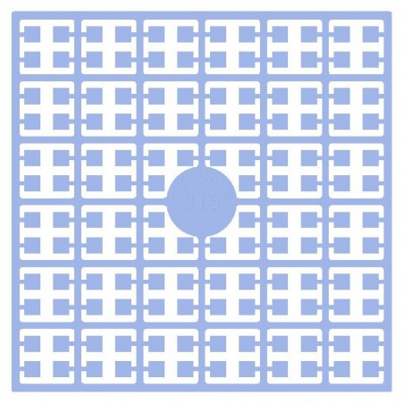 Pixel Hobby matje - 315 Azuurblauw