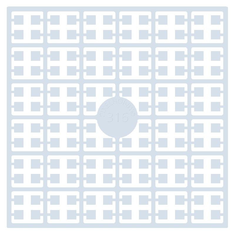 Pixel Hobby matje - 316 Hemelsblauw licht