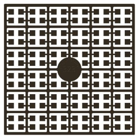 Pixel Hobby matje - 323 Bruin extra donker