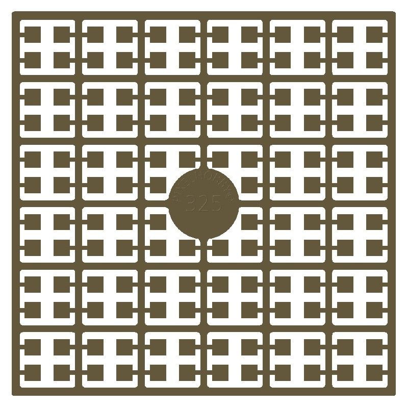 Pixel Hobby matje - 325 Haasbruin