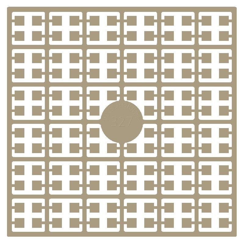 Pixel Hobby matje - 327 Beigebruin