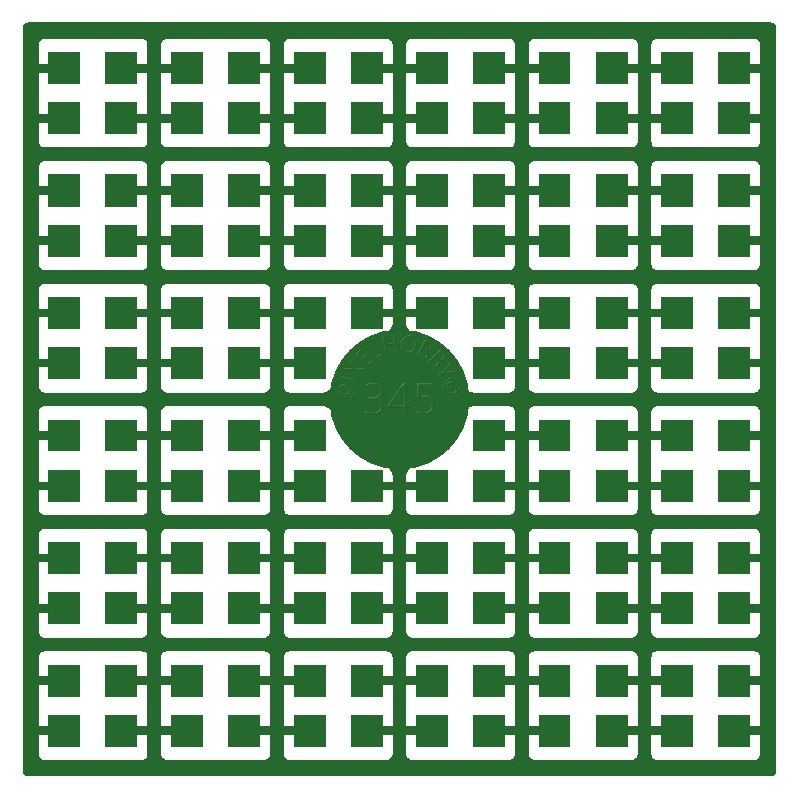 Pixel Hobby matje - 345 Smaragdgroen