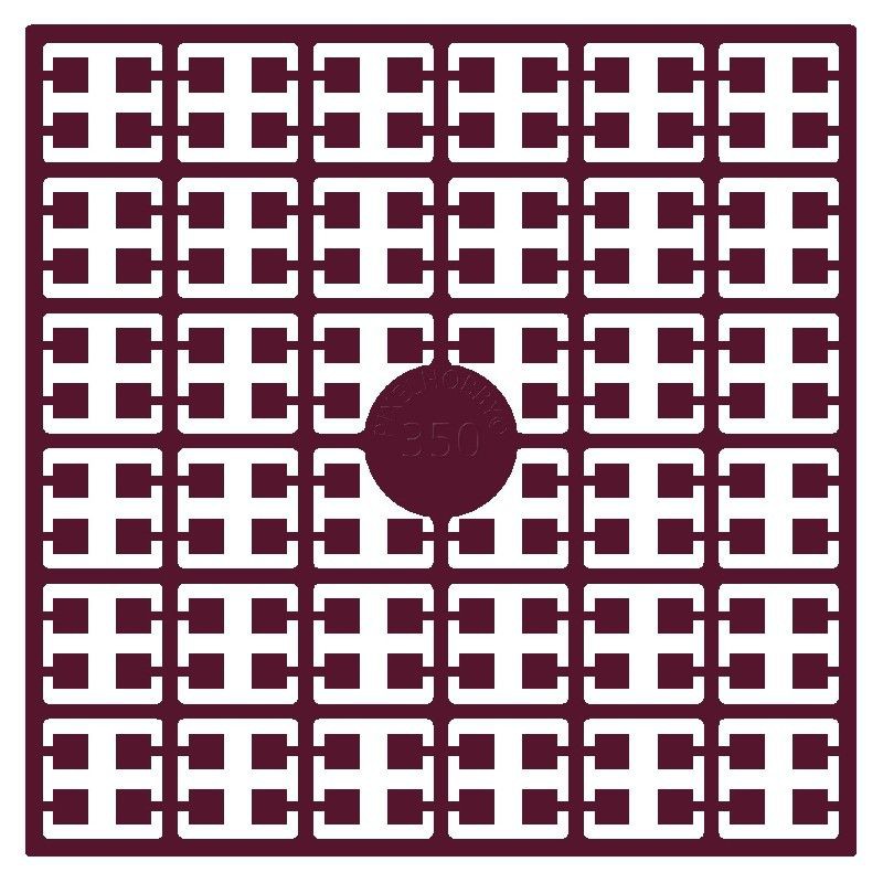 Pixel Hobby matje - 350 Roodpaars