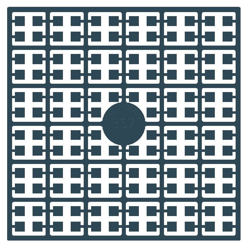 Pixel Hobby matje - 357 Turquoise donker