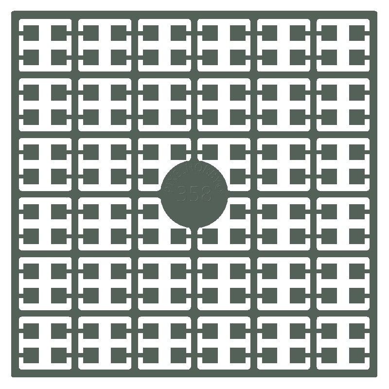 Pixel Hobby matje - 358 Grijsgroen