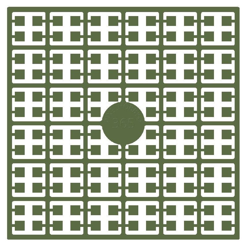 Pixel Hobby matje - 365 Eikenboommosgroen