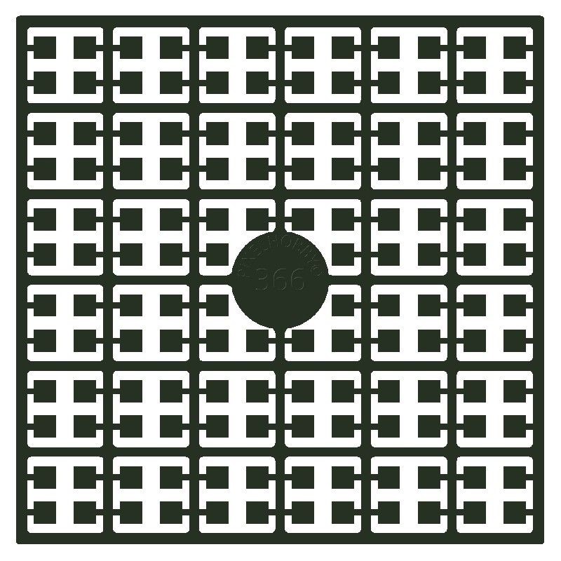 Pixel Hobby matje - 366 Groen heel donker