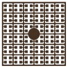 Pixel Hobby matje - 393 Koffiebruin Pixel Hobby matje - 393 Koffiebruin