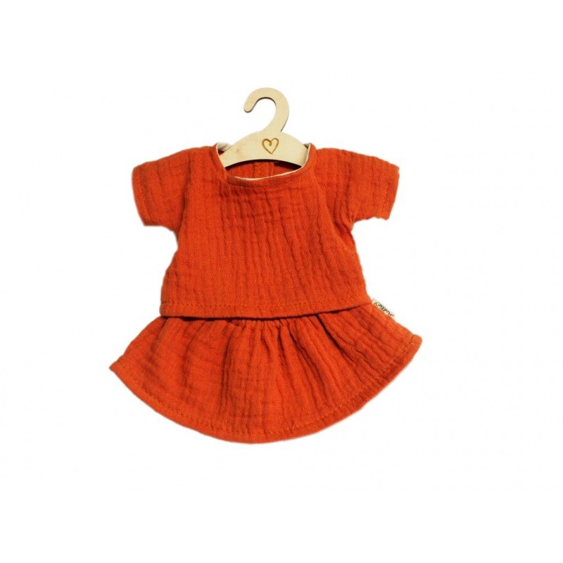 Hollie, Kleding, Rok en Shirt, Double Gauze Terra