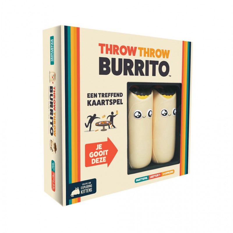 Throw Throw Burrito NL  - Kaartspel, Asmodee