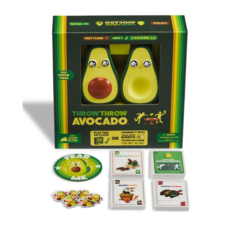 Throw Throw Avocado - Kaartspel, Asmodee