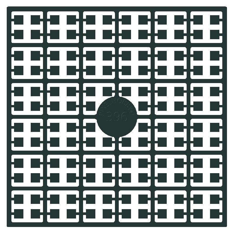 Pixel Hobby matje - 396 Bosgroen extra donker