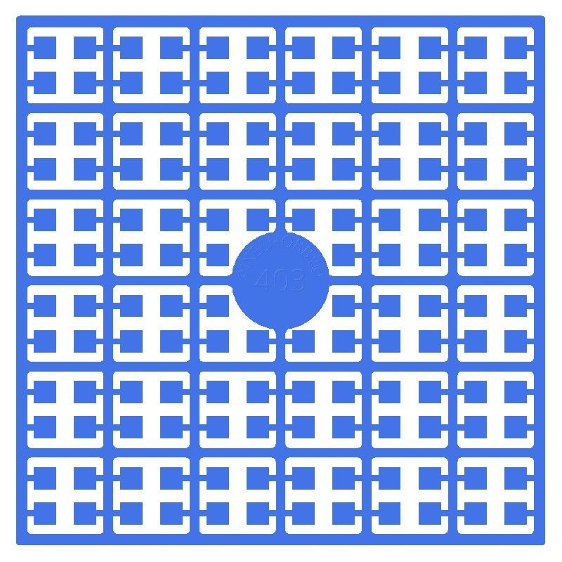 Pixel Hobby matje - 403 Caribisch blauw donker