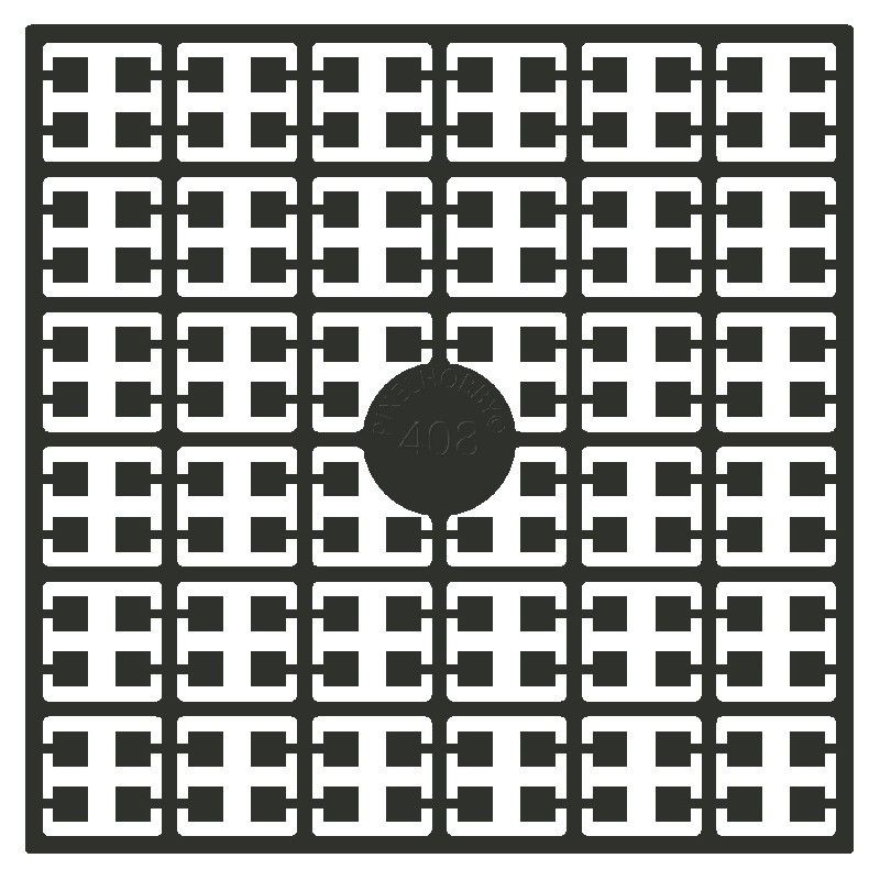 Pixel Hobby matje - 408 Bruingrijs extra donker