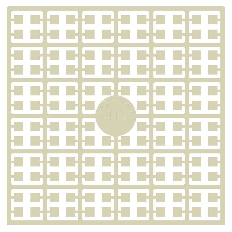 Pixel Hobby matje - 414 Mokkabruin extra licht