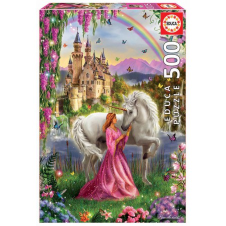 Fairy and Unicorn , Educa 500stukjes