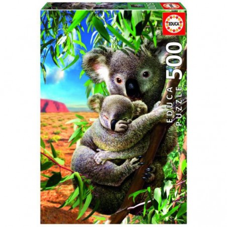 Koala en zijn Kleintje, Educa 500stukjes