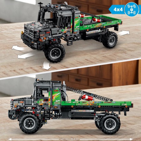 LEGO TECHNIC - 42129 4x4 Mercedes-Benz Zetros Trial Truck