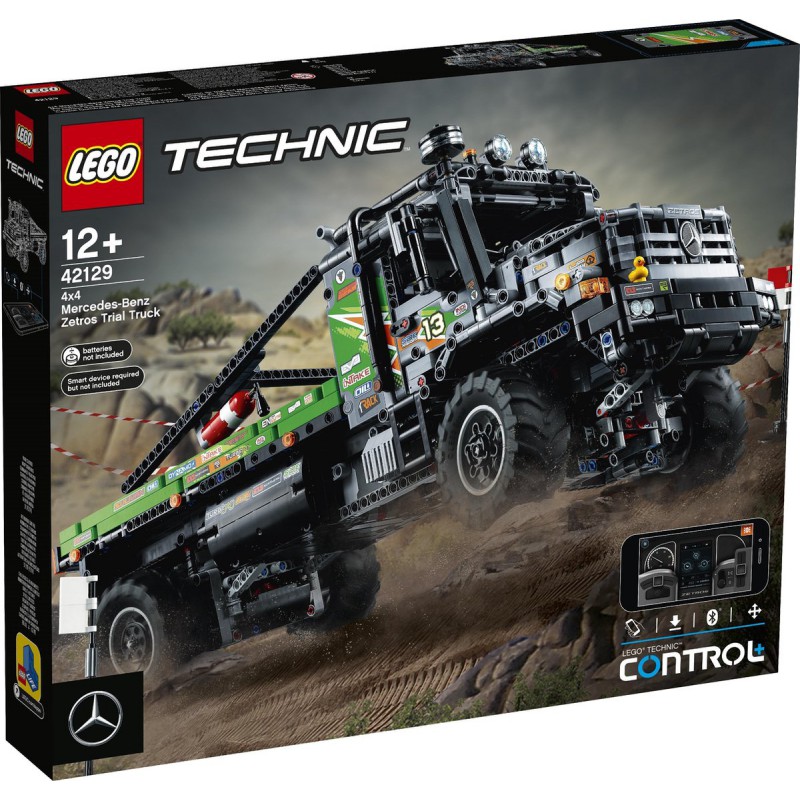 LEGO TECHNIC - 42129 4x4 Mercedes-Benz Zetros Trial Truck