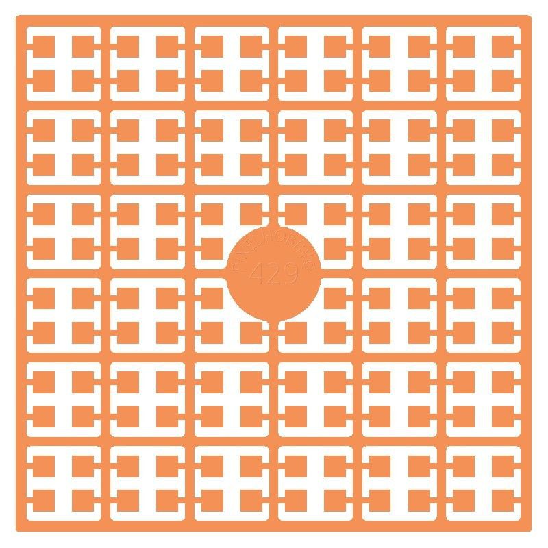 Pixel Hobby matje - 429 Abrikoos donker