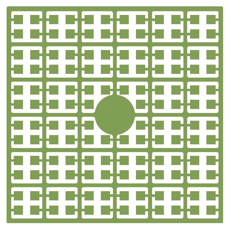 Pixel Hobby matje - 433 Jachtgroen licht