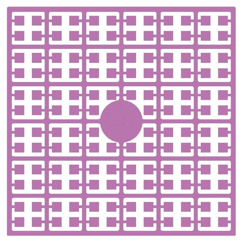 Pixel Hobby matje - 442 Paarsroze licht