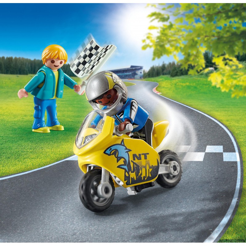 Playmobil SpecialPlus 70380 Jongens met motor