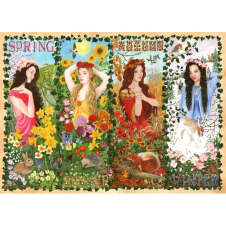 Four Seasons, Hop Puzzels 1000 stukken
