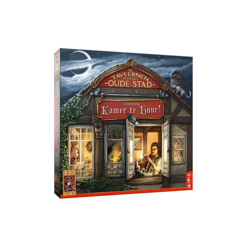 De Taveernen van de Oude Stad: Kamer te Huur! - Bordspel, 999games