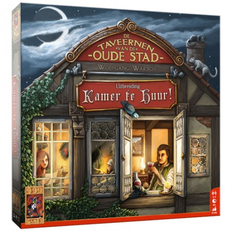 De Taveernen van de Oude Stad: Kamer te Huur! - Bordspel, 999games