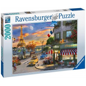 Romantische Avond in Parijs Ravensburger 2000stukjes