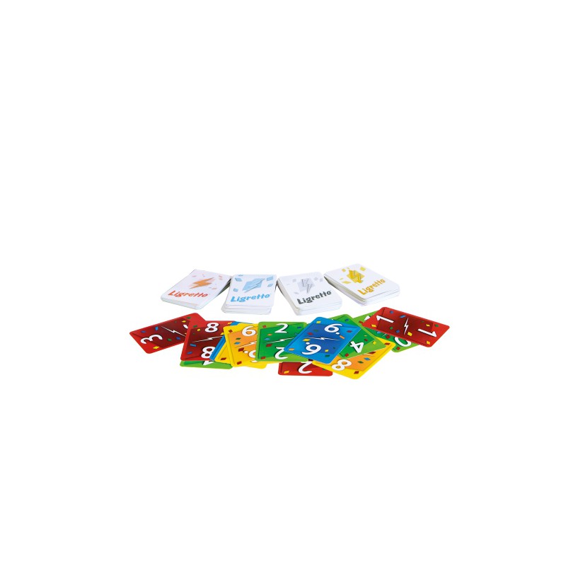 Ligretto blauw - Kaartspel, 999games