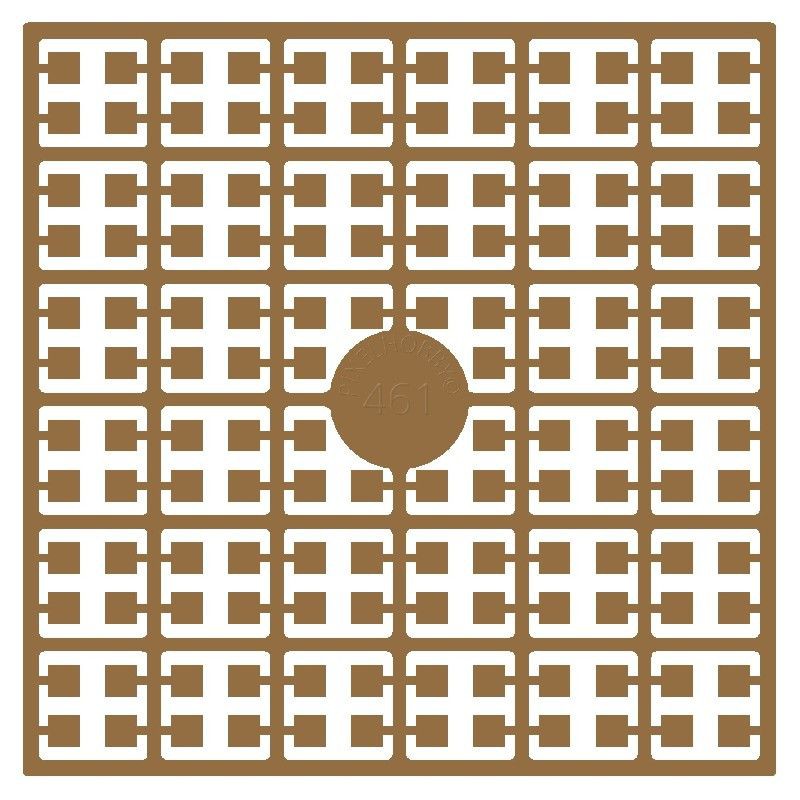 Pixel Hobby matje - 461 Mokkabruin